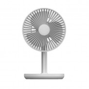 JISULIFE FA13P Oscillating Extendable Desk Fan (White)